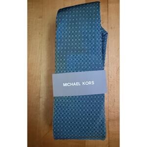 Michael Kors men’s tie Blue Damon Mini Pattern boxes NWT
